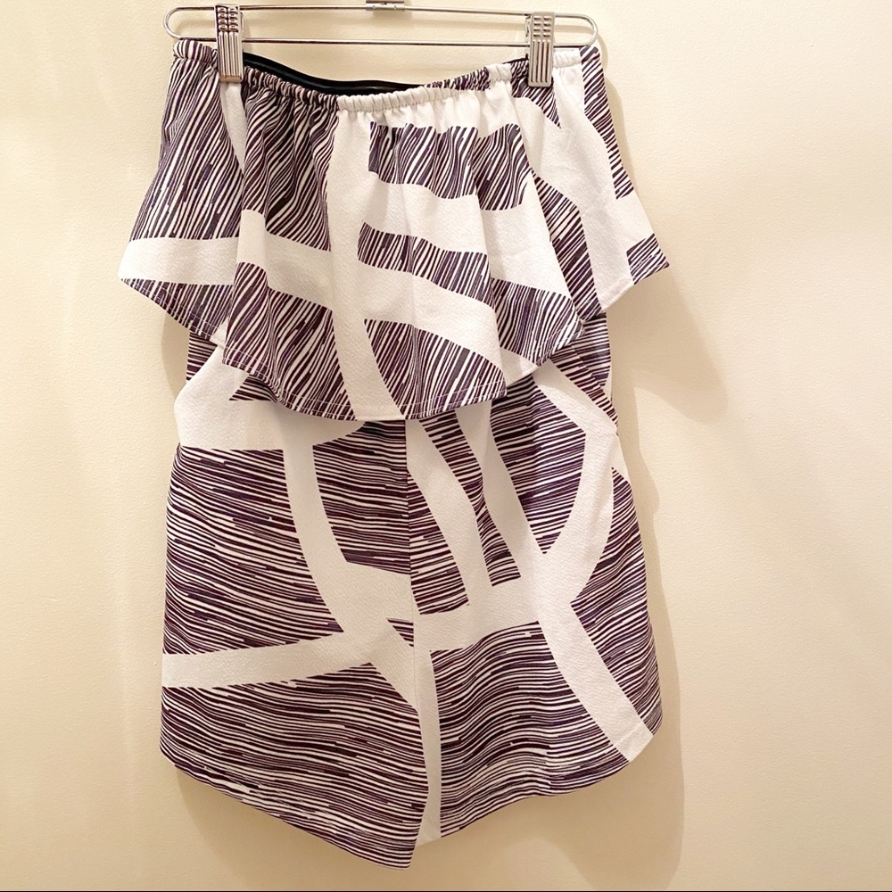 Black and White Romper